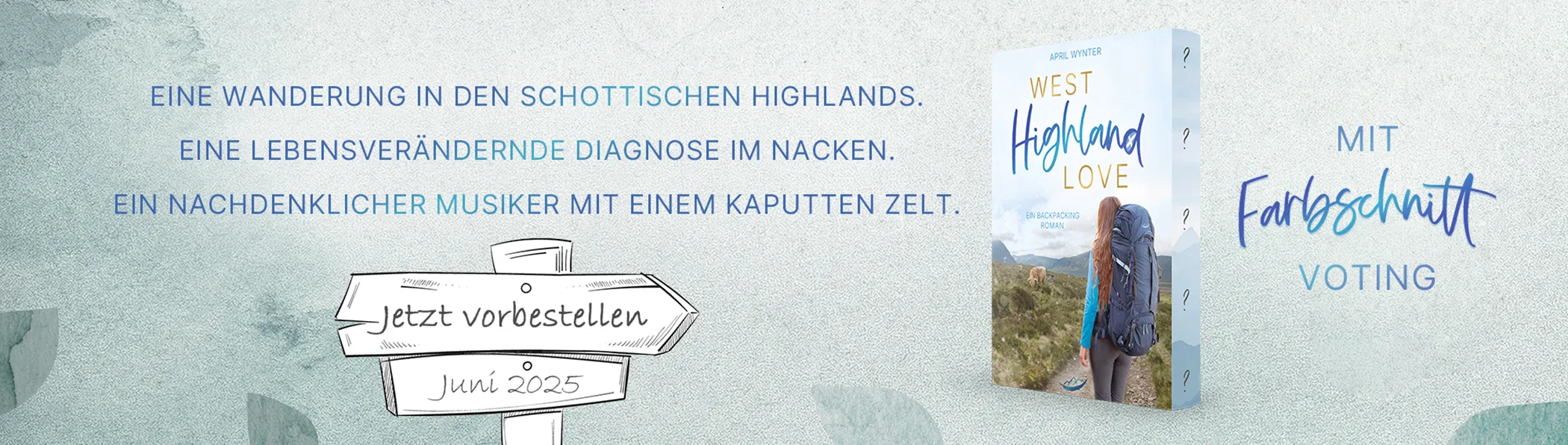 Banner West Highland Love Vorbestellen Banner West Highland Love Vorbestellen