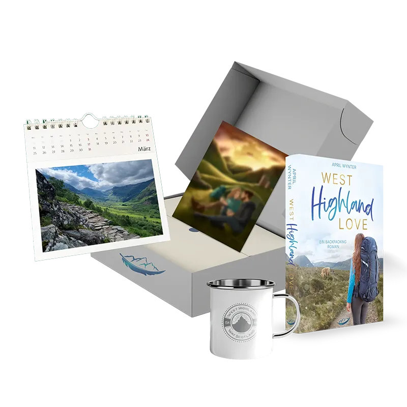 Buchbox Schottland Liebesroman Crowdfunding Buchbox Schottland Liebesroman Crowdfunding
