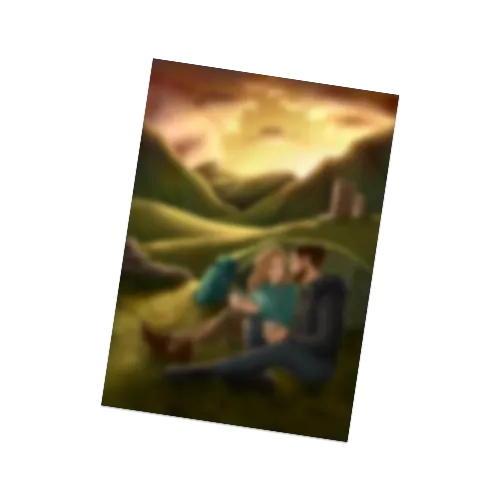 Charakterkarte blur Charakterkarte blur