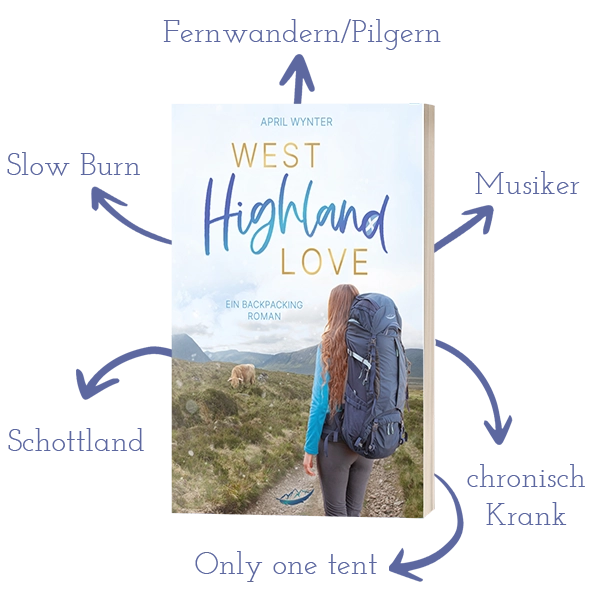 West Highland Love Tropes wie Slow Burn, Fernwandern, only one tent, schottland, musiker und chronisch krank, rheuma