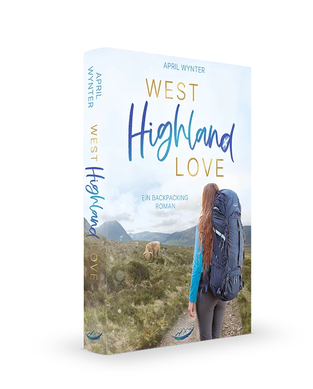 West Highland Love Backpacking Schottland Liebesroman Mockup West Highland Love Backpacking Schottland Liebesroman Mockup