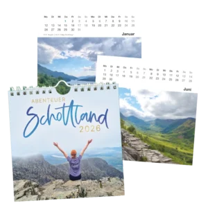 Postkartenkalender Schottland West Highland Way 2026