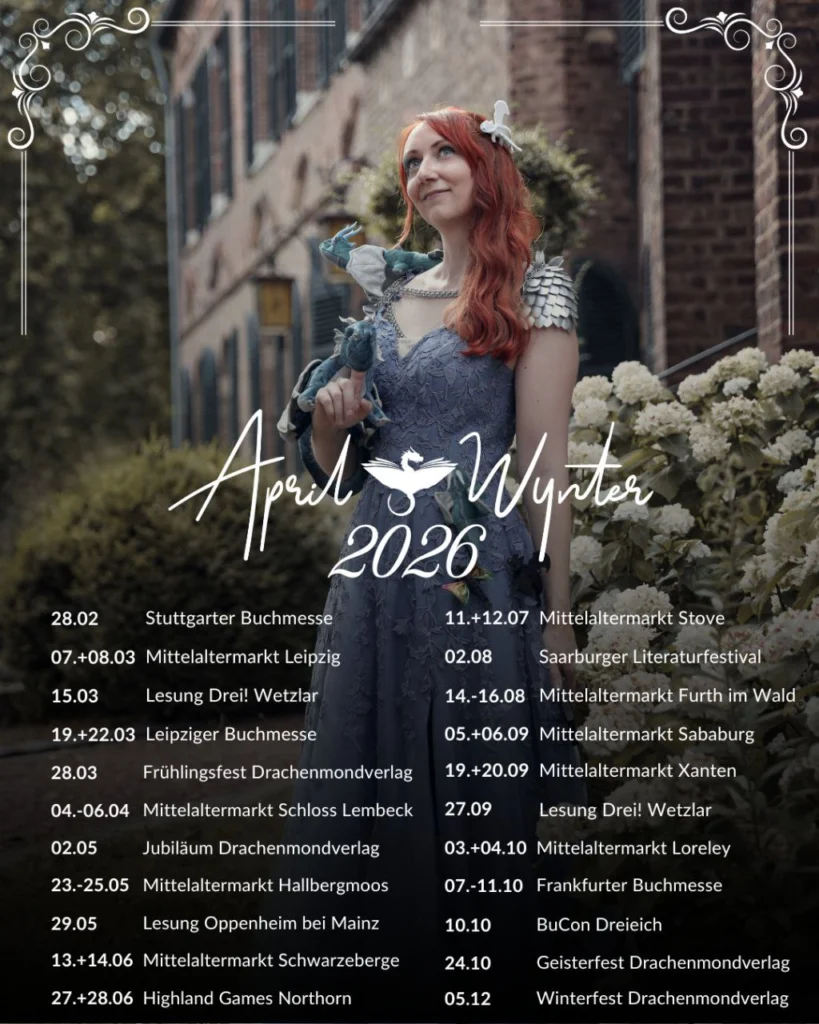 Tourplakat April Wynter Termine