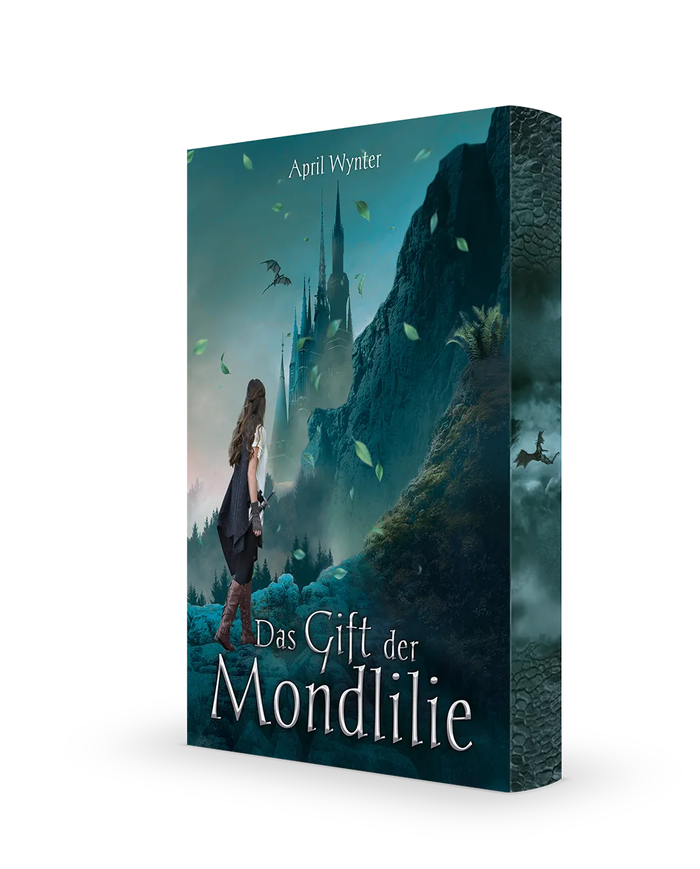Mockup Das Gift der Mondlilie mit Farbschnitt Neuauflage 2026